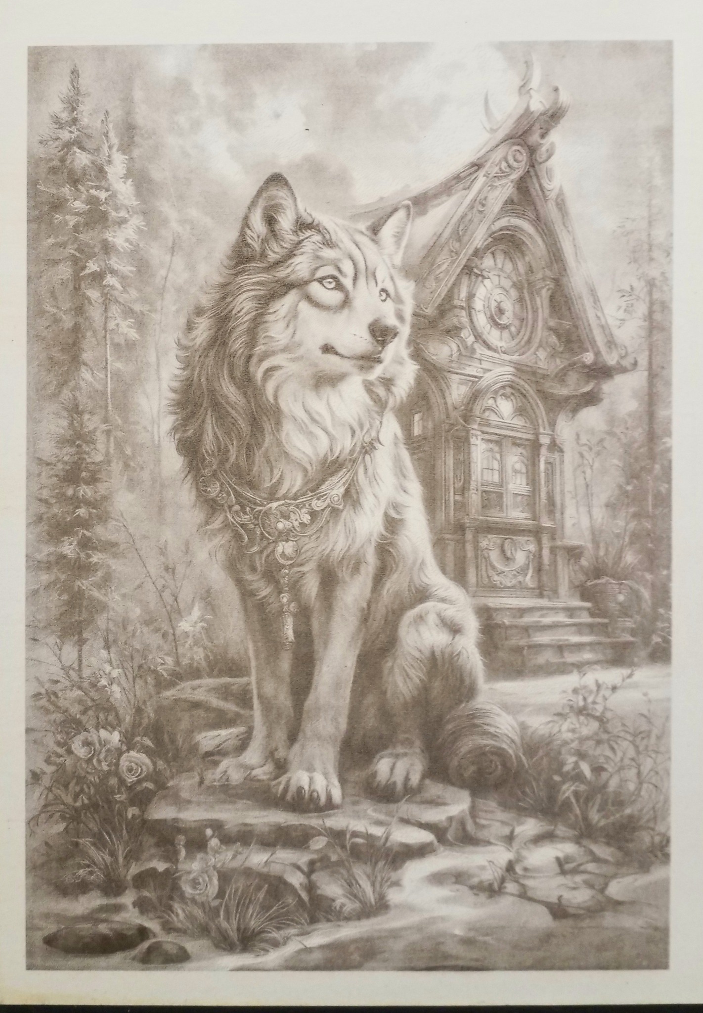 DithX Wolf by Church Engraving